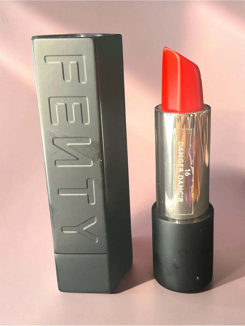 Fenty Beauty Danger Danc'r Lipstick - Bright Red Shade